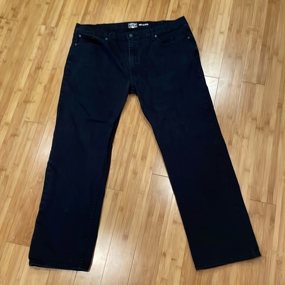 Levi’s Signature Gold Black Relaxed Jeans 42x32 - Picture 1 of 11